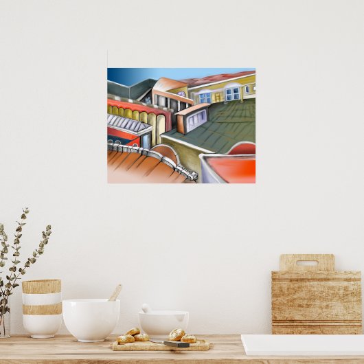 Geestelijke labyrint poster (Keuken)