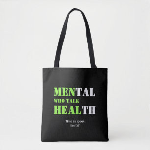 Geestelijke MANNEN die de HEAL Custom Scripting ge Tote Bag