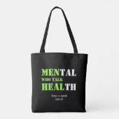 Geestelijke MANNEN die de HEAL Custom Scripting ge Tote Bag (Achterkant)