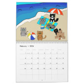 "Geestelijke momenten: een jaar van Kawaii-katten" Kalender (Feb 2026)