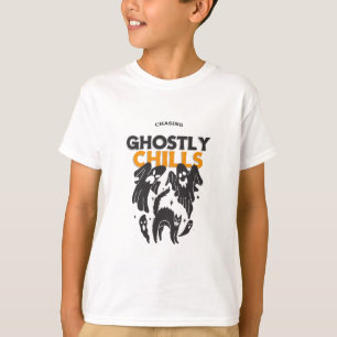 Geestelijke rillingen achtervolgen t-shirt