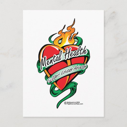 Geestelijke Tattoo Briefkaart (Voorkant)