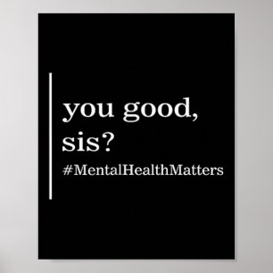 Geestelijke therapie Gezondheid Goed Zus Geestelij Poster