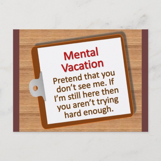 Geestelijke vernauwing briefkaart (Voorkant)