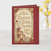 Geestelijke Winterzegen Kaart (Gele Bloem)