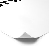 Geestelijke ziekenverplegers sedate stom poster (Hoek)