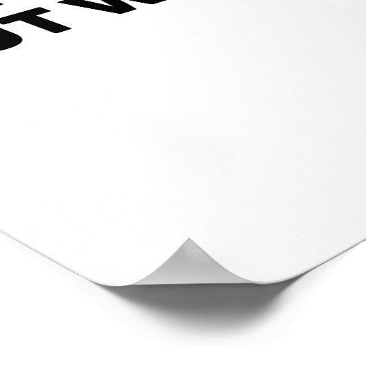 Geestelijke ziekenverplegers sedate stom poster (Hoek)