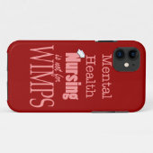 Geestelijke ziektevernedering — Niet voor wimpers/ Case-Mate iPhone Case (Achterkant (horizontaal))