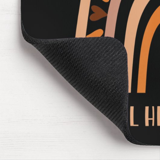 Geestelijke ziekteverwekkers Regenboog spreiding g Muismat (Hoek)