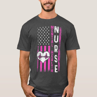 Geestelijke ziekteverwekkers Verpleegkundige Rn518 T-shirt