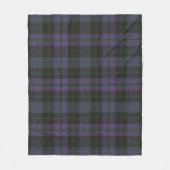 Geestelijken groene plaid fleece deken (Voorkant)