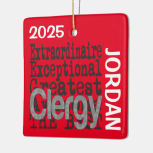 Geestelijken Uitzonderlijke gewoonte Keramisch Ornament