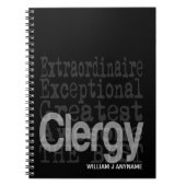 Geestelijken Uitzonderlijke gewoonte Notitieboek (Voorkant)