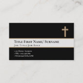 Geestelijkheid van de Holy Cross Faith Christian W Visitekaartje (Voorkant)