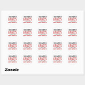 Geesten bestaan ronde sticker (Vel)