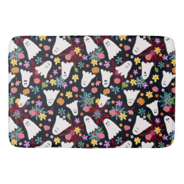 Geesten en bloemen badmat