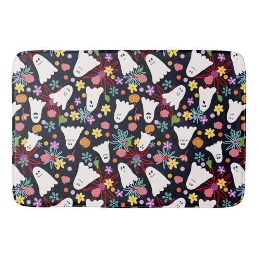 Geesten en bloemen badmat (Voorkant)