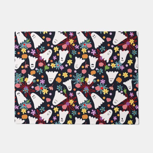 Geesten en bloemen deurmat (Voorkant)