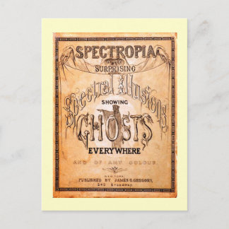 Geesten en illusies,  briefkaart