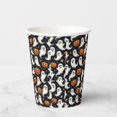 Geesten en Jack O'Lanterns Papieren Bekers (Links)
