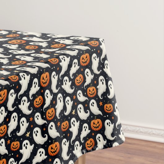Geesten en Jack O'Lanterns Tafelkleed (Voorbeeld)