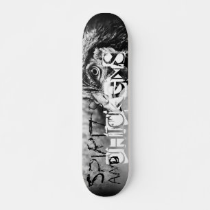 geesten en kippen persoonlijk skateboard