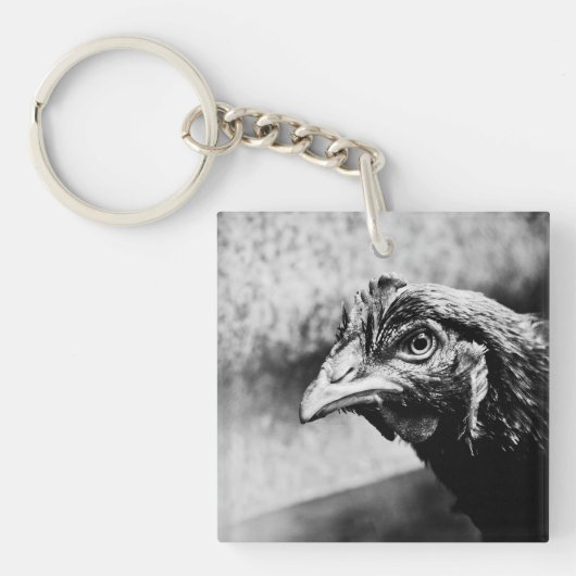 geesten en kippen sleutelhanger (Voorkant)