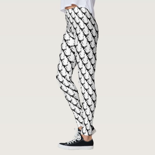 Geesten en zwarte katten leggings (Links)