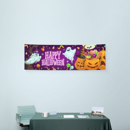 Geesten - Happy Halloween Spandoek (Beurs)