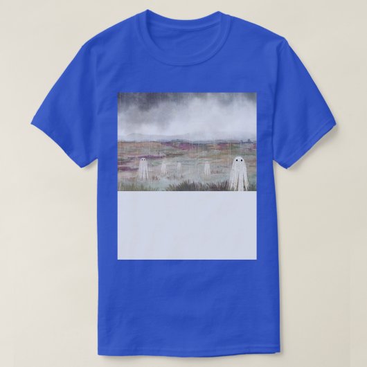Geesten in de regen t-shirt (Design voorkant)