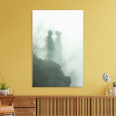 Geesten in Mist Canvas Afdruk (Insitu (Woonkamer))