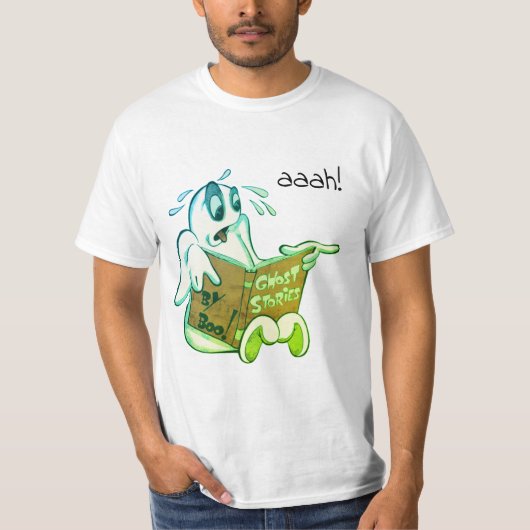 Geesten lezen spookverhalen T-Shirt * (Voorkant)