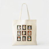 Geesten lezen  Stamp Halloween Tote Bag (Voorkant)