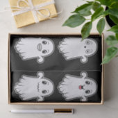 Geesten met verschillende gezichten Leuk Halloween Tissuepapier (Geschenk)