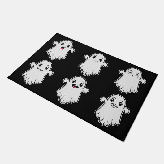 Geesten met verschillende gezichtsuitdrukkingen Ha Deurmat (Schuin)