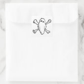 GEESTEN N BOTTEN VIERKANTE STICKER (Tas)