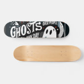 "Geesten over mensen elke dag" Skateboard (Horizontaal)