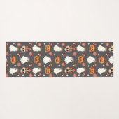 Geesten, schedels en herfstbloemen yogamat (Achterkant (horizontaal))
