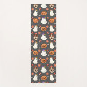 Geesten, schedels en herfstbloemen yogamat (Voorkant)