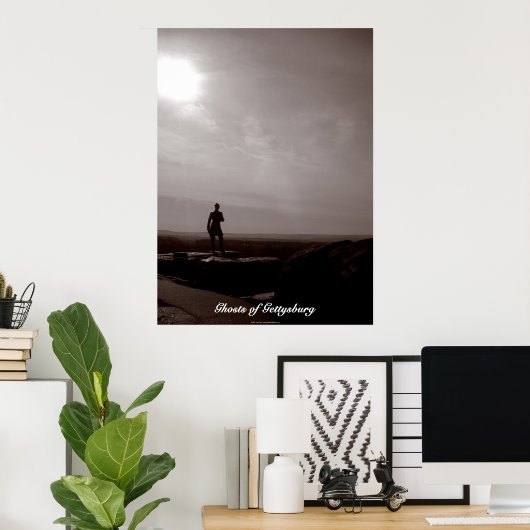 Geesten van Gettysburg Poster (Thuiskantoor)