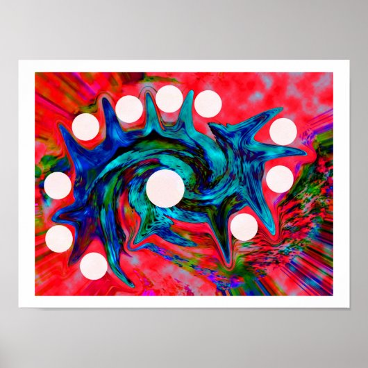 Geesten van inspirerende kunst poster (Voorkant)