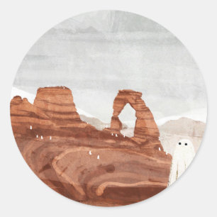 Geesten van Moab Ronde Sticker