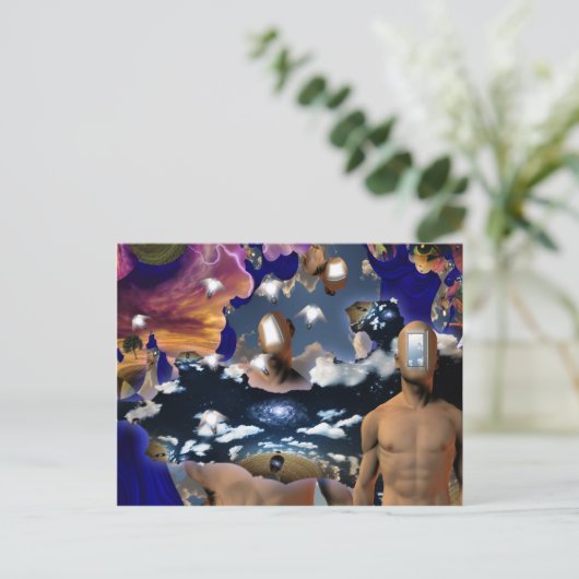 Geestenverdeling Briefkaart (Staand voorkant)