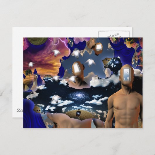 Geestenverdeling Briefkaart (Voorkant / Achterkant)