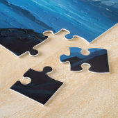 geesterschip, piratenschip, mist, zeilboot legpuzzel (Zijkant)