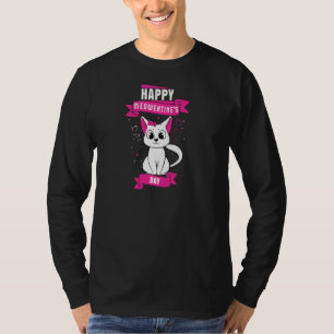 Geestesdieren eten hart dag vrolijke goedheid t-shirt