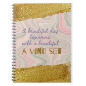 geestesinstelling notitieboek (Voorkant)