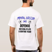 geestesvoetbal - defensie t-shirt (Achterkant)