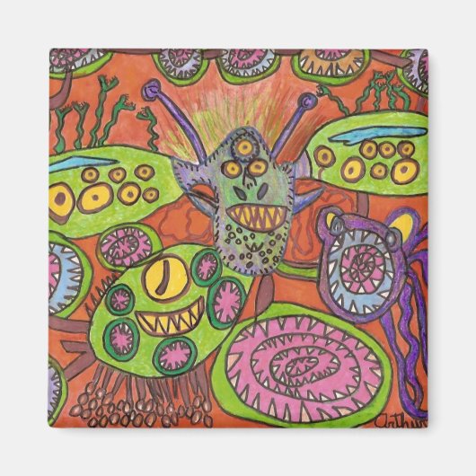 geesteswezen magneet (Voorkant)