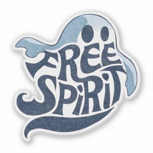 geestgeest sticker (Voorkant)